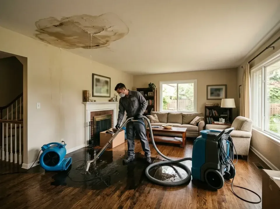 attic-pipe-burst-ceiling-drip-008 — frequently asked questions, Water Damage Restoration & Carpet Care in Kings Grant, NC